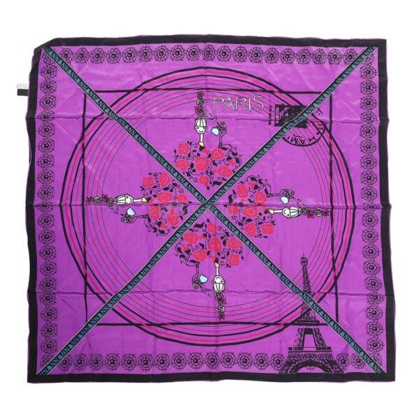 【二手】ANNA SUI 90 絲巾 E12497