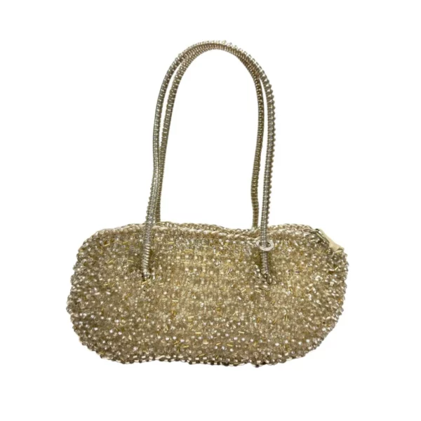 【二手】ANTEPRIMA WIRDBAG 金色肩背包 PD2380