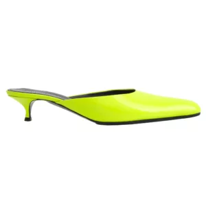【二手】BALENCIAGA 漆皮穆勒鞋 37