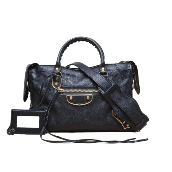 【二手】BALENCIAGA CLASSIC CITY 皮革手提包 PD2394
