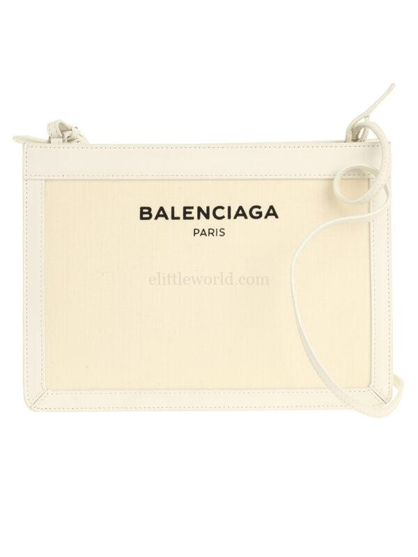 【二手】BALENCIAGA LOGO 印花斜跨包