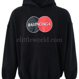 【二手】BALENCIAGA UNIFORM 超大款連帽衫 XS