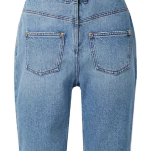 【意大利】BALMAIN 反穿效果牛仔短褲 38