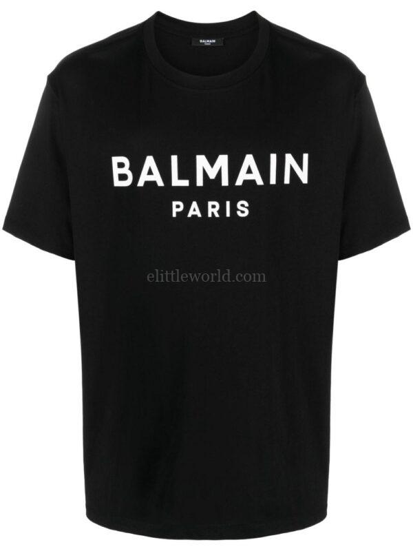 【意大利】BALMAIN LOGO 印花棉T恤 XL