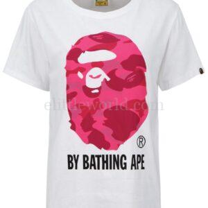 【二手】BAPE 猿人頭印花T恤 S
