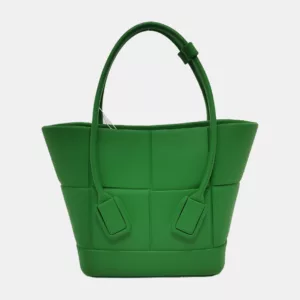【二手】BOTTEGA VENETA ARCO 迷你橡膠手提包 RR2109