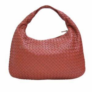 【二手】BOTTEGA VENETA BELLY 皮革編織流浪包 E23385