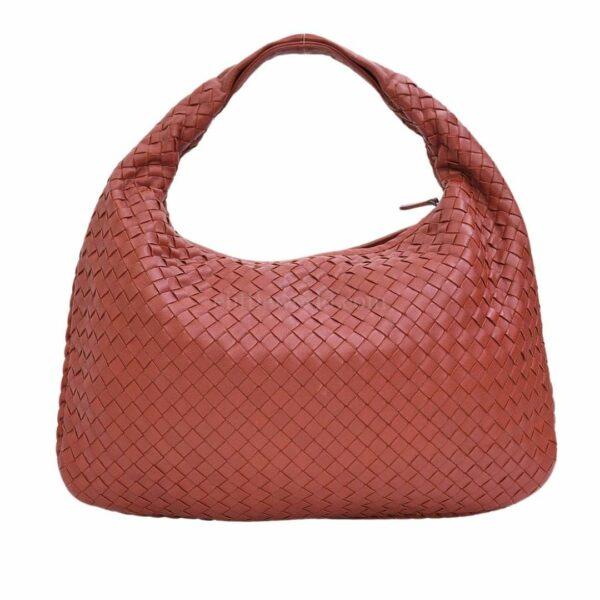 【二手】BOTTEGA VENETA BELLY 皮革編織流浪包 E23385