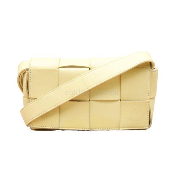 【二手】BOTTEGA VENETA BRICK CASSETTE 織皮斜挎袋 PD2179