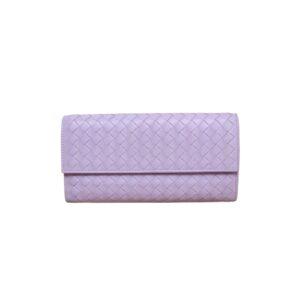 【二手】BOTTEGA VENETA 編織長錢包 RR1988