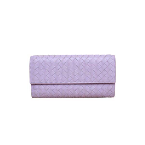 【二手】BOTTEGA VENETA 編織長錢包 RR1988
