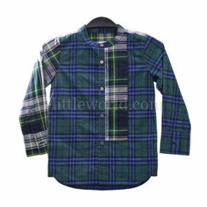 【二手】BURBERRY 格紋童裝恤衫 4Y E9330