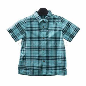 【二手】BURBERRY 格紋童裝恤衫 6Y E9334