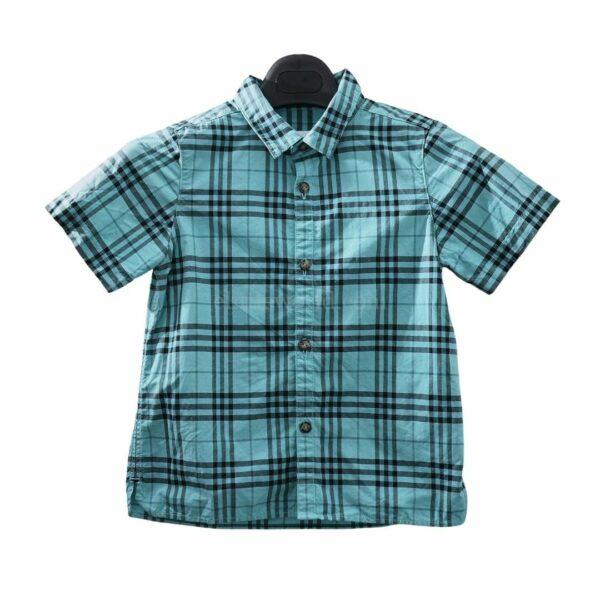 【二手】BURBERRY 格紋童裝恤衫 6Y E9334