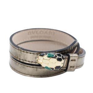 【二手】BVLGARI SERPENTI FOREVER 蛇頭雙圈手帶 S1890