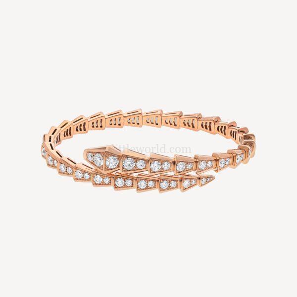 【二手】BVLGARI SERPENTI VIPER 手環 M 353793 RR2034