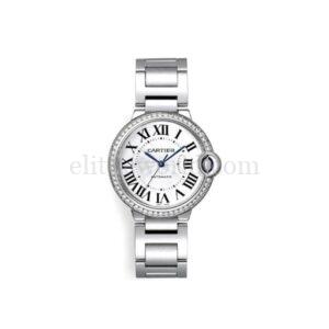 【二手】CARTIER BALLON BLEU DE CARTIER 鑽石手錶 36 MM YY1929 W4BB0017