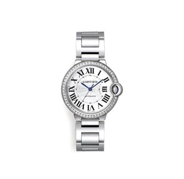 【二手】CARTIER BALLON BLEU DE CARTIER 鑽石手錶 36 MM YY1929 W4BB0017