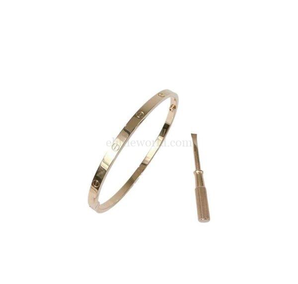 【二手】CARTIER LOVE 玫瑰金手鐲 18 YY1950