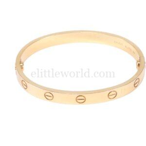 【二手】CARTIER LOVE 18K金手鐲 16 PD2166