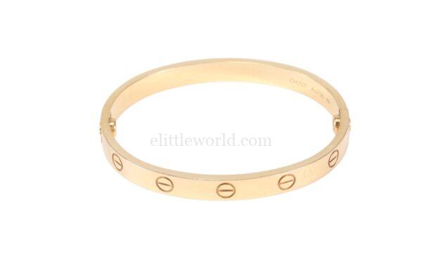 【二手】CARTIER LOVE 18K金手鐲 16 PD2166