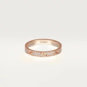 【二手】CARTIER LOVE 小號鑽石戒指 55 RR2288