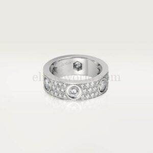 【二手】CARTIER LOVE 鑽石戒指 58 RR1944
