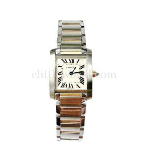 【二手】CARTIER TANK FRANCAISE 鋼製手錶 W51007Q4 YY1995