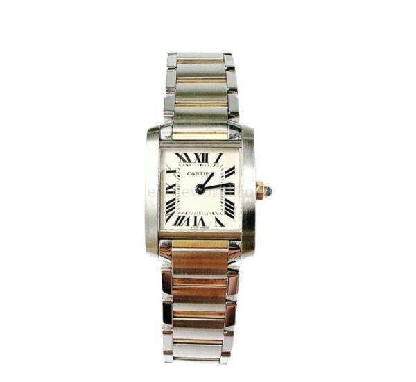 【二手】CARTIER TANK FRANCAISE 鋼製手錶 W51007Q4 YY1995