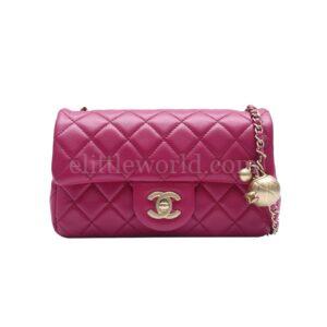 【二手】CHANEL 金球迷你垂蓋手袋 AS1787 VV1026