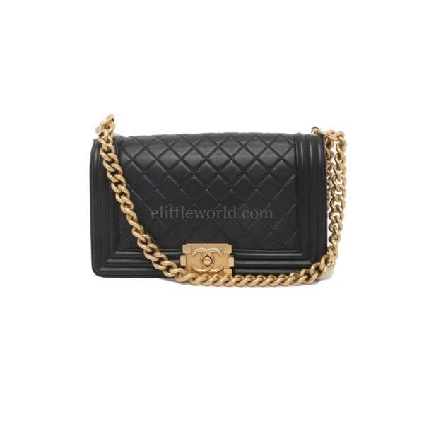 【二手】CHANEL BOY CHANEL 25 翻蓋手袋 A67086 VV1124