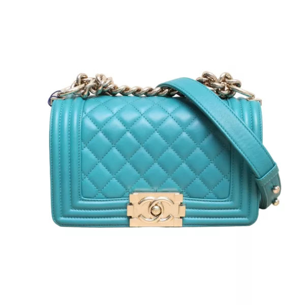 【二手】CHANEL BOY CHANEL 小號翻蓋手袋 A67085 RR2222