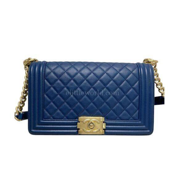 【二手】CHANEL BOY CHANEL 中號翻蓋手袋 PD2119
