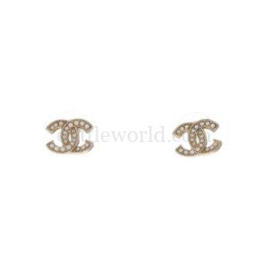【二手】CHANEL CC 珍珠耳環 AB0670 RR1973