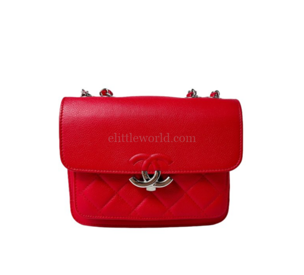 【二手】CHANEL CC BOX 垂蓋手袋 A98666 RR1868