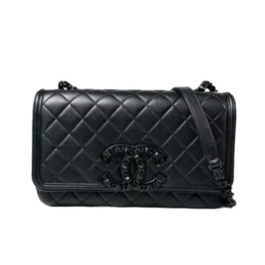 【二手】CHANEL CC FILIGREE 中號垂蓋手袋 RR2268