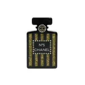【二手】CHANEL CC 閃爍 香水樽 胸針 PD2345