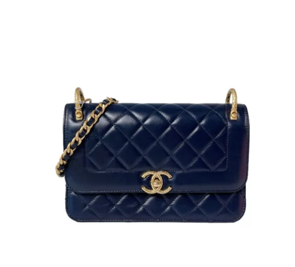 【二手】CHANEL CC 垂蓋手袋 RR2307