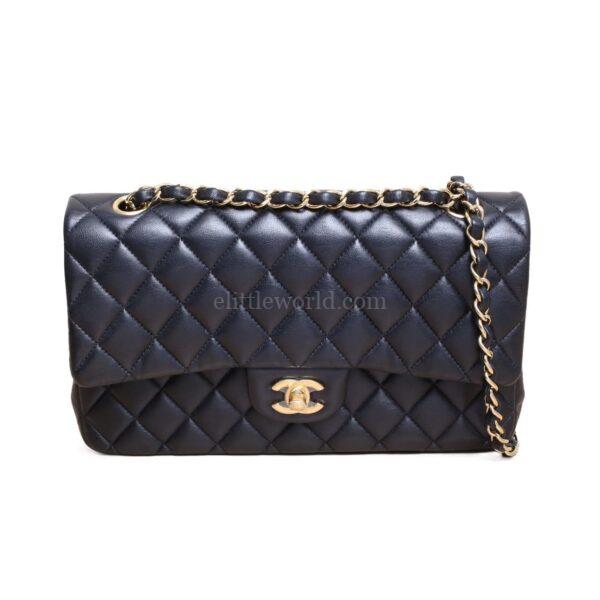 【二手】CHANEL CLASSIC FLAP 黑色手袋 PD2240