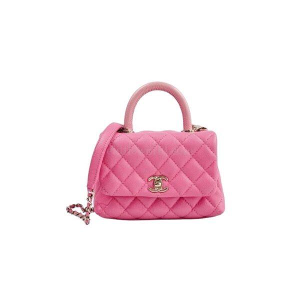 【二手】CHANEL COCO HANDLE 手提翻蓋包 PD2171