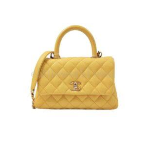 【二手】CHANEL COCO HANDLE 小號垂蓋手袋 YY1985