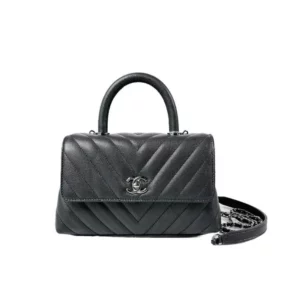 【二手】CHANEL COCO HANDLE 小號垂蓋手袋 YY2115