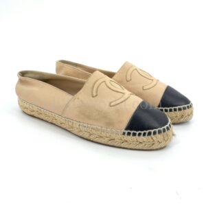 【二手】CHANEL 皮革漁夫鞋 G29762 E8045