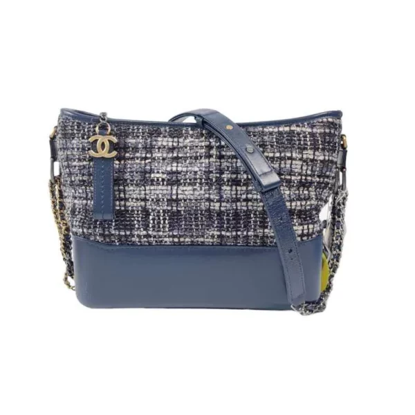 【二手】CHANEL GABRIELLE HOBO 毛呢中號手袋 YY2121