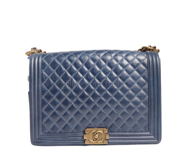 【二手】CHANEL LEBOY MAXI 垂蓋手袋 RR2033