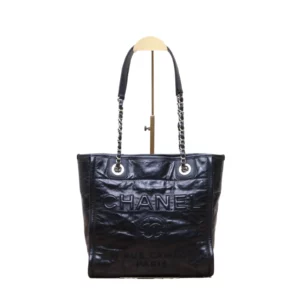 【二手】CHANEL LOGO 購物袋 A93256 RR2082