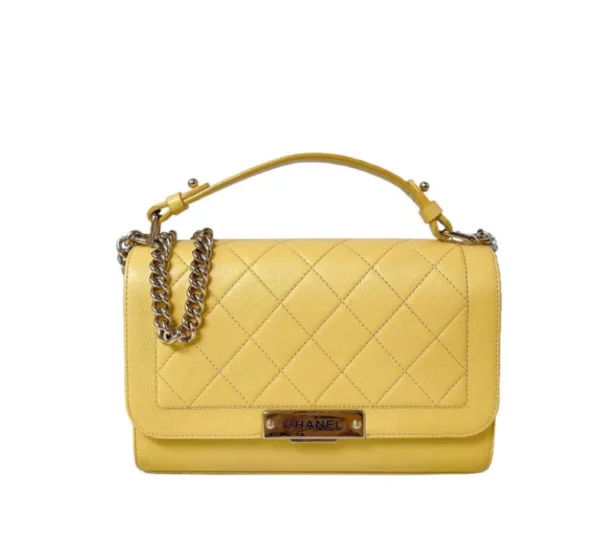 【二手】CHANEL LOGO 垂蓋手袋 RR2140