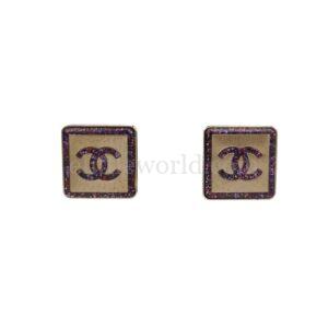 【二手】CHANEL 方形耳環 PD2162