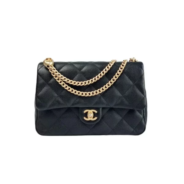 【二手】CHANEL 愛心調節扣手袋 PD2306