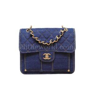 【二手】CHANEL 牛仔雙肩包 RR2073